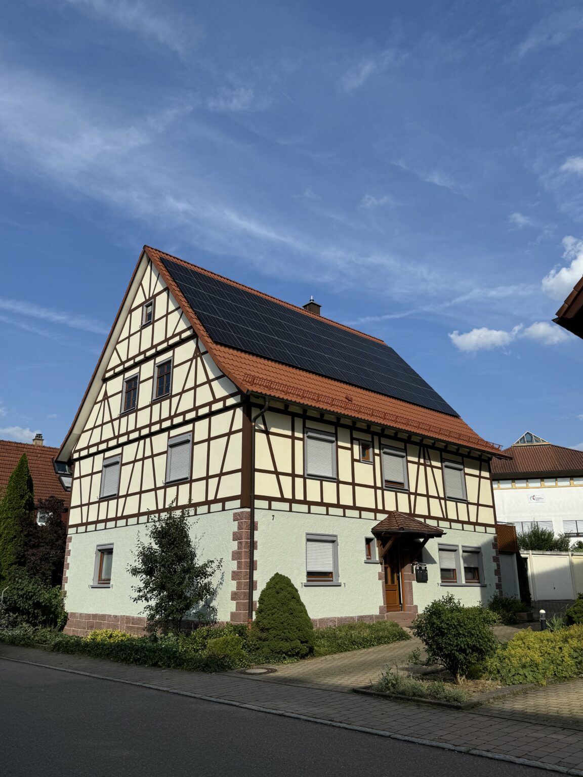 Fachwerkhaus der Zimmerei Furthmüller in Calw